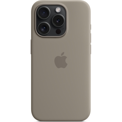 Чохол до мобільного телефона Apple iPhone 15 Pro Silicone Case with MagSafe Clay (MT1E3ZM/A)