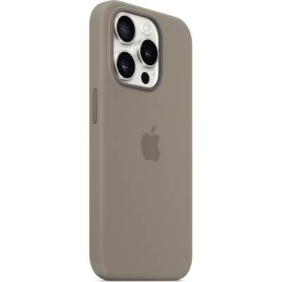 Чохол до мобільного телефона Apple iPhone 15 Pro Silicone Case with MagSafe Clay (MT1E3ZM/A)