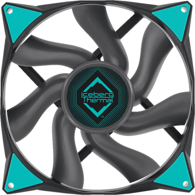 Кулер до корпусу Iceberg Group IceGALE 140mm Gray (ICEGALE14-B0A)