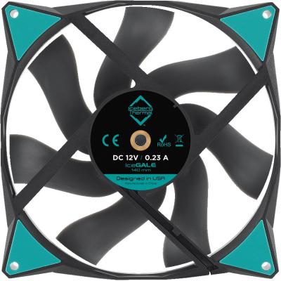 Кулер до корпусу Iceberg Group IceGALE 140mm Gray (ICEGALE14-B0A)