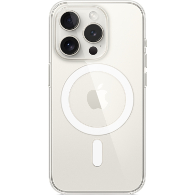 Чохол до мобільного телефона Apple iPhone 15 Pro Clear Case with MagSafe (MT223ZM/A)