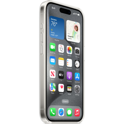 Чохол до мобільного телефона Apple iPhone 15 Pro Clear Case with MagSafe (MT223ZM/A)
