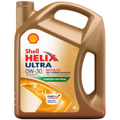 Моторна олива Shell Helix Ultra ECT C2/C3 0W-30, 5л (73989)