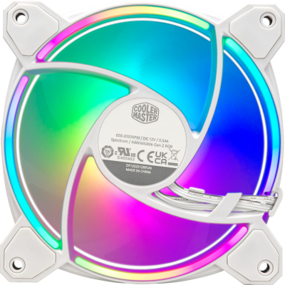 Кулер до корпусу CoolerMaster MasterFan MF120 Halo2 3 in 1 White (MFL-B2DW-213P2-R2)