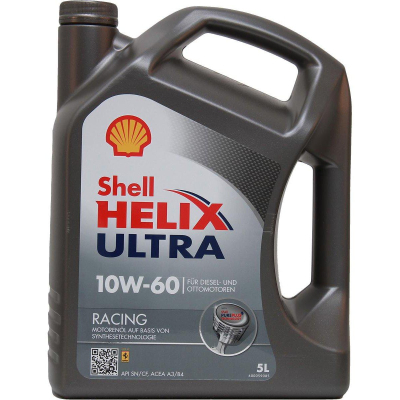 Моторна олива Shell Helix Ultra Racing 10W-60, 5л (74924)