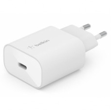 Зарядний пристрій Belkin Home Charger 25W Power PD PPS USB-C, white (WCA004VFWH)