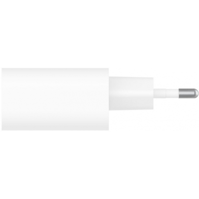 Зарядний пристрій Belkin Home Charger 25W Power PD PPS USB-C, white (WCA004VFWH)