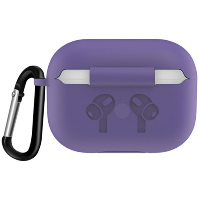 Чохол для навушників BeCover Silicon Protection для Apple AirPods Pro Light Purple (704499)