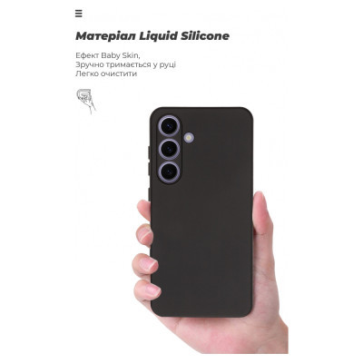Чохол до мобільного телефона Armorstandart ICON Case Samsung S24 Camera cover Black (ARM72488)