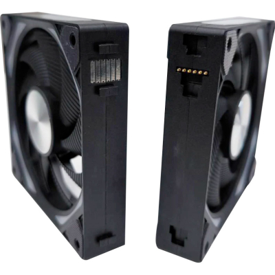 Кулер до корпусу Azza ARGB 3-IN-1 (LFO-4912DB3)