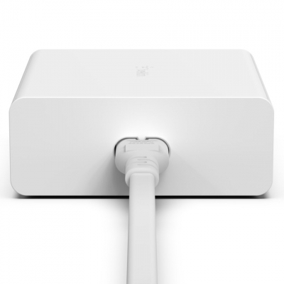 Зарядний пристрій Belkin Home Charger 108W GAN Dual USB-С/USB-A (WCH010VFWH)