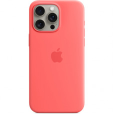 Чохол до мобільного телефона Apple iPhone 15 Pro Max Silicone Case with MagSafe Guava (MT1V3ZM/A)
