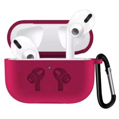 Чохол для навушників BeCover Silicon Protection для Apple AirPods Pro Rose Red (704504)