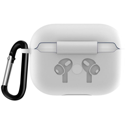 Чохол для навушників BeCover Silicon Protection для Apple AirPods Pro White (704505)