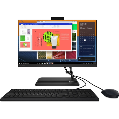 Комп'ютер Lenovo IdeaCentre AiIO 3 24IAP7 / i5-12450H, 16, 512, KM (F0GH01GQUO)