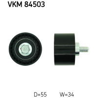Ролик натягувача ременя SKF VKM 84503