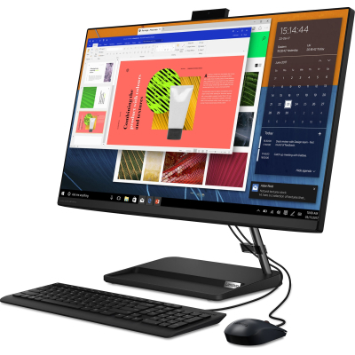 Комп'ютер Lenovo IdeaCentre AiO 3 27ALC6 / Ryzen5 7430U, 16, 512, KM (F0FY00PEUO)