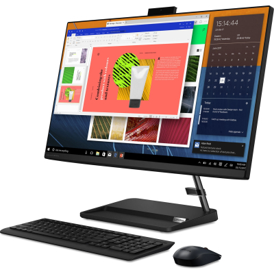 Комп'ютер Lenovo IdeaCentre AiO 3 27ALC6 / Ryzen5 7430U, 16, 512, KM (F0FY00PEUO)