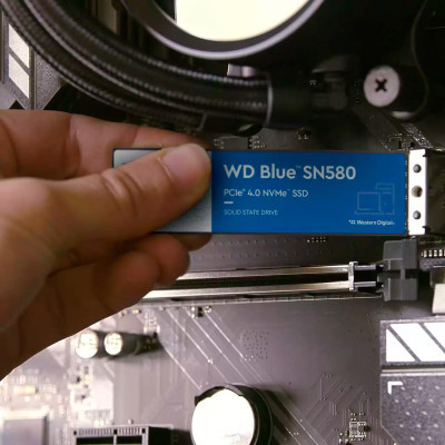 Накопичувач SSD M.2 2280 1TB SN580 Blue WD (WDS100T3B0E)