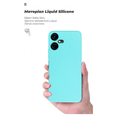Чохол до мобільного телефона Armorstandart ICON Case Tecno POVA NEO 3 (LH6n) Camera cover Light Blue (ARM70382)