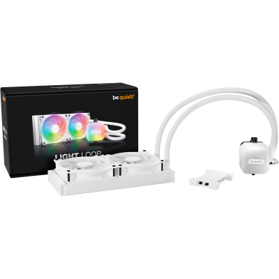 Система рідинного охолодження Be quiet! LIGHT LOOP 240mm білий (BW021)