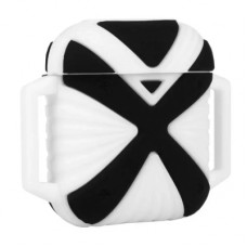 Чохол для навушників X-HuWei i-Smile для Apple AirPods IPH1443 Black+White (702333)