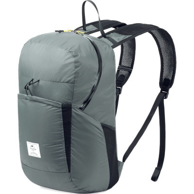 Рюкзак туристичний Naturehike Ultralight NH17A017-B 22 л сірий (6927595725085)