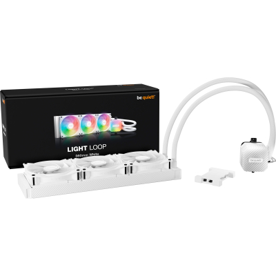 Система рідинного охолодження Be quiet! LIGHT LOOP 360mm білий (BW023)