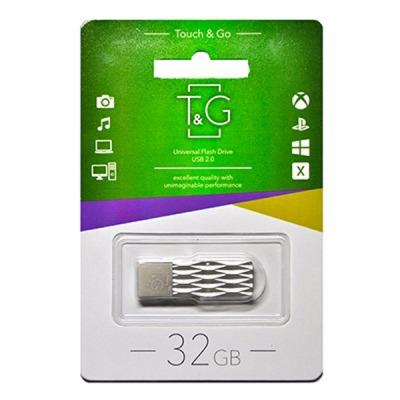 USB флеш накопичувач T&G 32GB 103 Metal Series Silver USB 2.0 (TG103-32G)