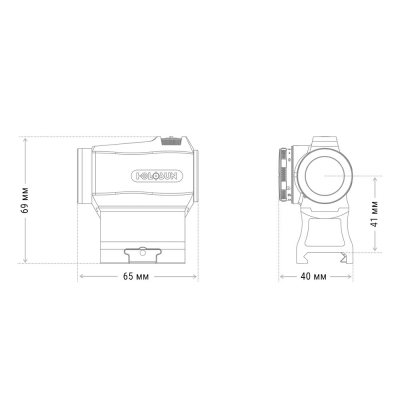 Коліматорний приціл Holosun HS403R (747031)