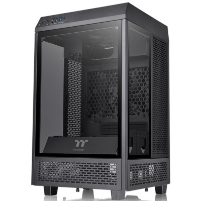 Корпус ThermalTake The Tower 100 Black Window (CA-1R3-00S1WN-00)