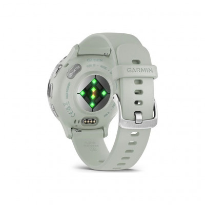 Смарт-годинник Garmin Venu 3S, Sage Gray + Passivated, GPS (010-02785-01)