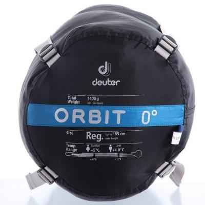 Спальний мішок Deuter Orbit 0 L Left Buy-Steel (3701418 3387 1)