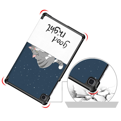 Чохол до планшета BeCover Smart Case Samsung Galaxy Tab S6 Lite 10.4 P610/P613/P615/P619 Good Night (708327)