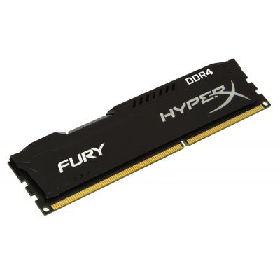 Модуль пам'яті для комп'ютера DDR4 8GB 2666 MHz HyperX Fury Black Kingston Fury (ex.HyperX) (HX426C15FB/8)