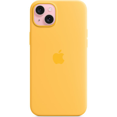 Чохол до мобільного телефона Apple iPhone 15 Plus Silicone Case with MagSafe - Sunshine,Model A3124 (MWNF3ZM/A)