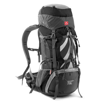 Рюкзак туристичний Naturehike NH70B070-B 70 л + 5 л чорний (6975641887485)