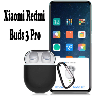 Чохол для навушників BeCover Silicon для Xiaomi Redmi Buds 3 Pro Black (707461)