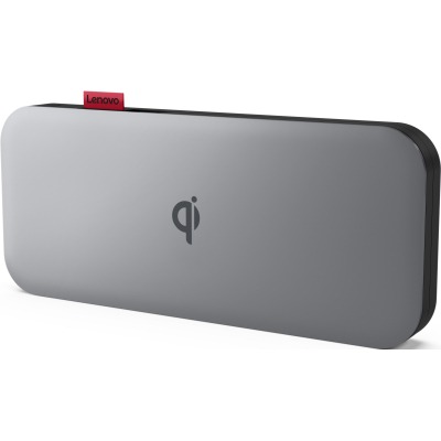 Батарея універсальна Lenovo 10000 mAh Go Wireless Mobile PB, USB-C 27W(max), Qi - 15W(max) (40ALLG1WWW)