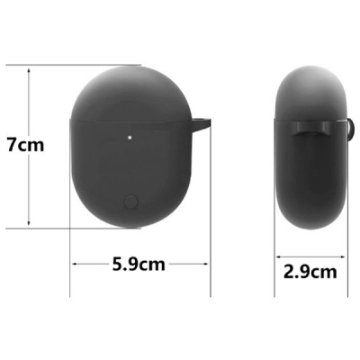 Чохол для навушників BeCover Silicon для Xiaomi Redmi Buds 3 Pro Deep Blue (707462)
