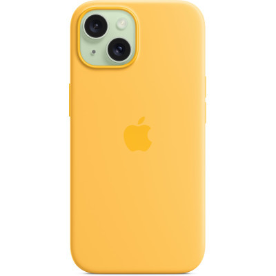 Чохол до мобільного телефона Apple iPhone 15 Silicone Case with MagSafe - Sunshine,Model A3123 (MWNA3ZM/A)