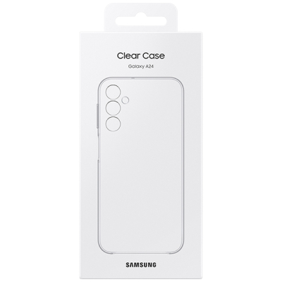 Чохол до мобільного телефона Samsung Clear Case Galaxy A24 (A245) Transparent (EF-QA245CTEGRU)