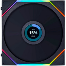 Кулер до корпусу Lian Li Reverse TL LCD 140-1, Black (G99.14RTLLCD1B.00)