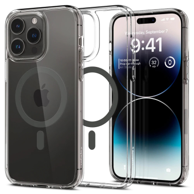 Чохол до мобільного телефона Spigen Apple Iphone 14 Pro Ultra Hybrid MagFit, Graphite (ACS04970)