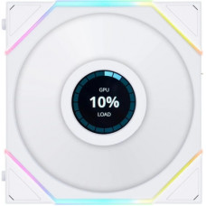 Кулер до корпусу Lian Li Reverse TL LCD 140-1, White (G99.14RTLLCD1W.00)
