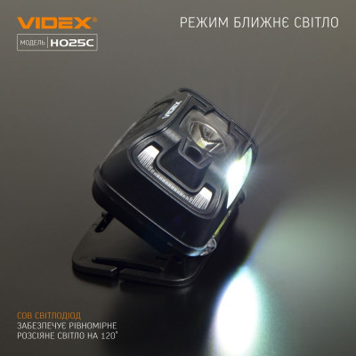 Ліхтар Videx 310Lm 5000K (VLF-H025C)