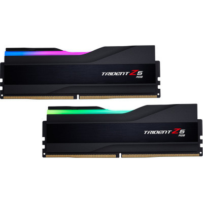 Модуль пам'яті для комп'ютера DDR5 64GB (2x32GB) 6000 MHz Trident Z5 RGB G.Skill (F5-6000J3238G32GX2-TZ5RK)