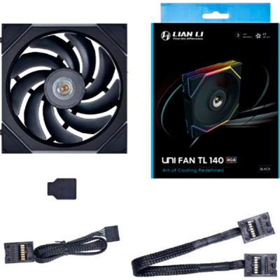 Кулер до корпусу Lian Li TL 140-1, Black (G99.14TL1B.00)