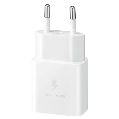 Зарядний пристрій Samsung USB-С 15W White (EP-T1510NWEGEU)