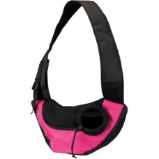 Переноска для тварин Trixie Sling Front Bag 50х25х18 см (рожева-чорна) (4011905289564)